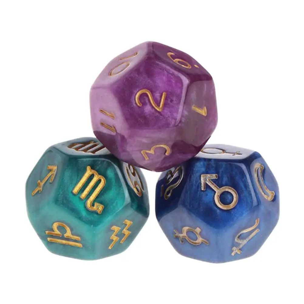 Astrology Tarot Card Multifaceted Constellation Dice