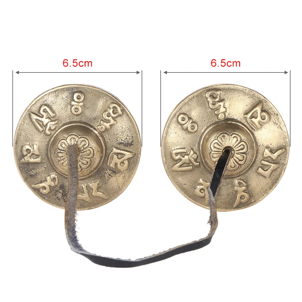 Handcrafted Tibetan Meditation Tingsha Cymbal Bell