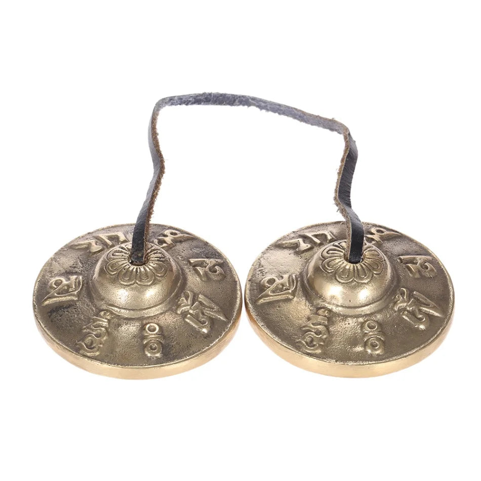 Handcrafted Tibetan Meditation Tingsha Cymbal Bell