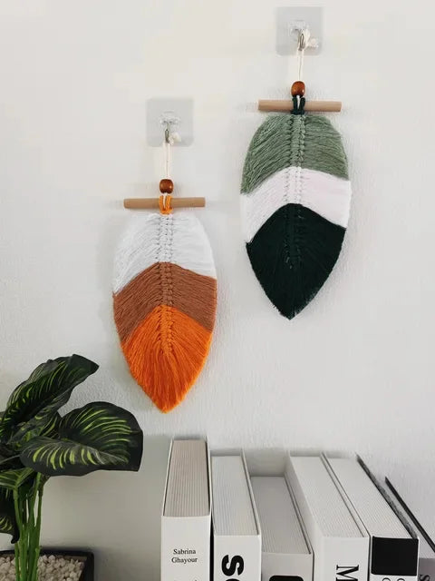 Bohemian Style Woven Leaves