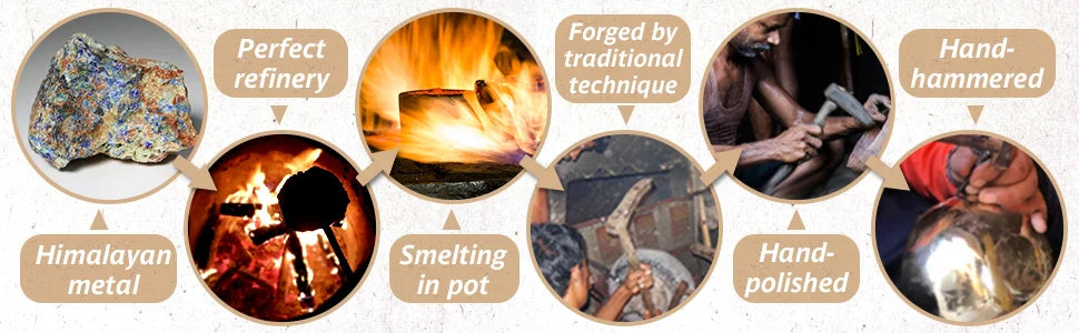 Tibetan Singing Bowl Set - Flower of Life