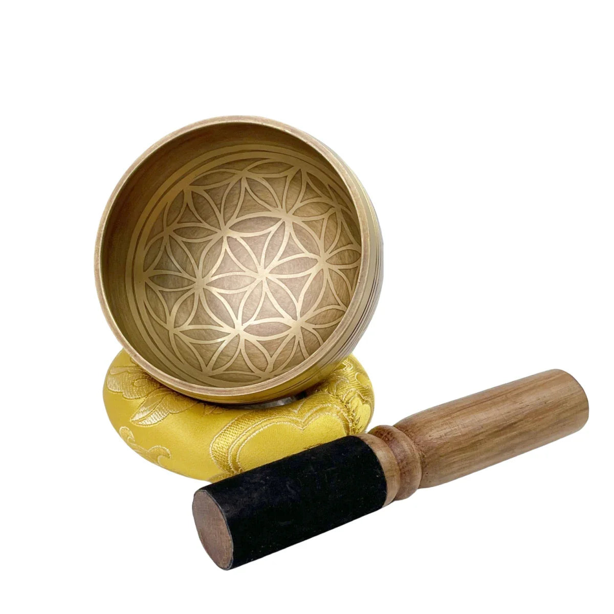 Tibetan Singing Bowl Set - Flower of Life