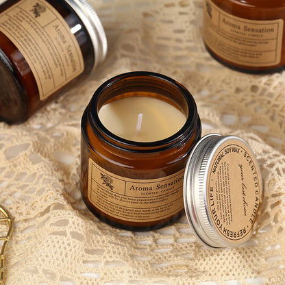 Scented Wax Candle - Smokeless Aromatic Soybean Candles