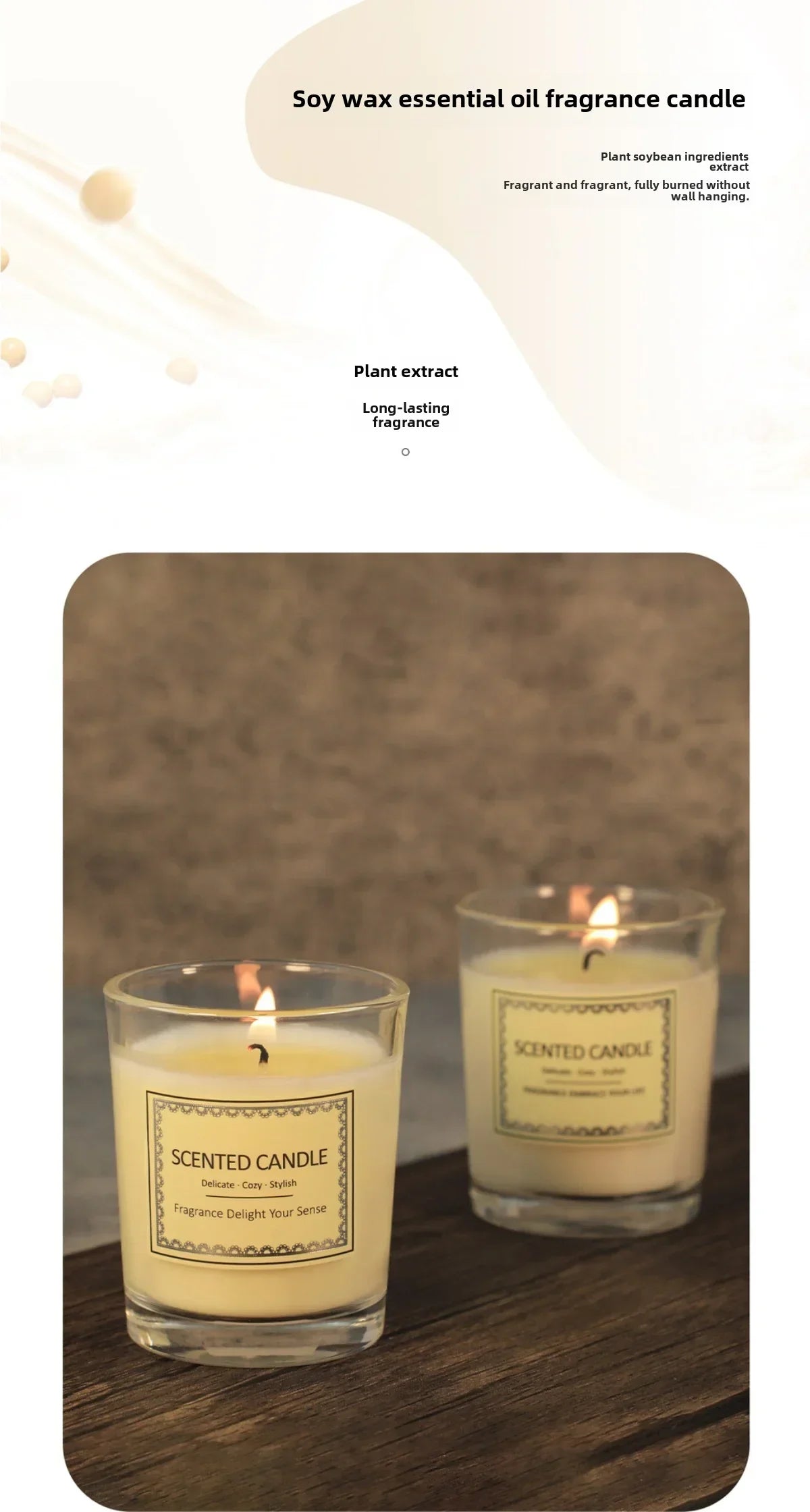 Candle Fragrance Atmosphere Companion