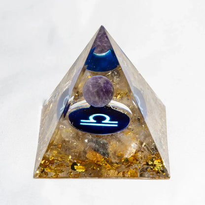 Natural Crystal Energy Generator Pyramid