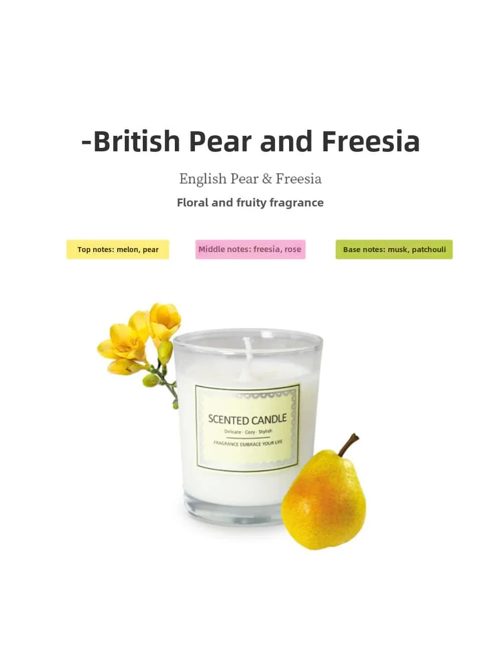 Candle Fragrance Atmosphere Companion