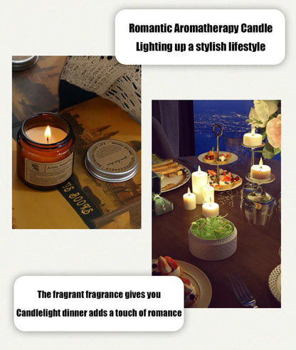 Scented Wax Candle - Smokeless Aromatic Soybean Candles