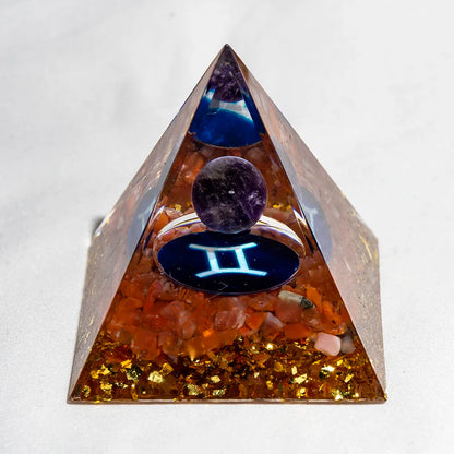 Natural Crystal Energy Generator Pyramid